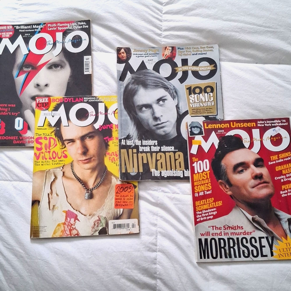 MOJO MAGAZINE X4